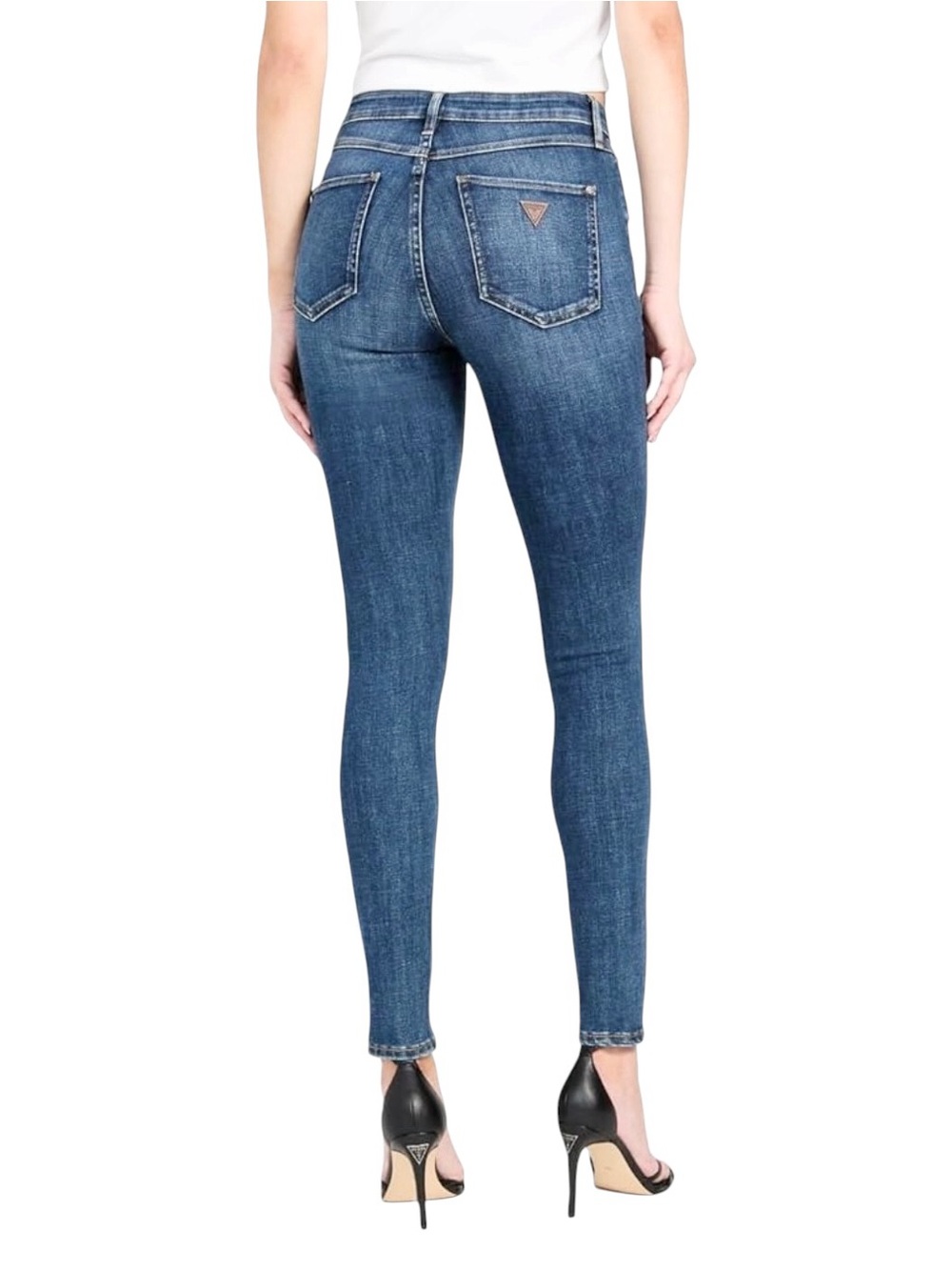 Guess Women’s Skinny High 1981 Jeans - Light Blue Denim size 29
